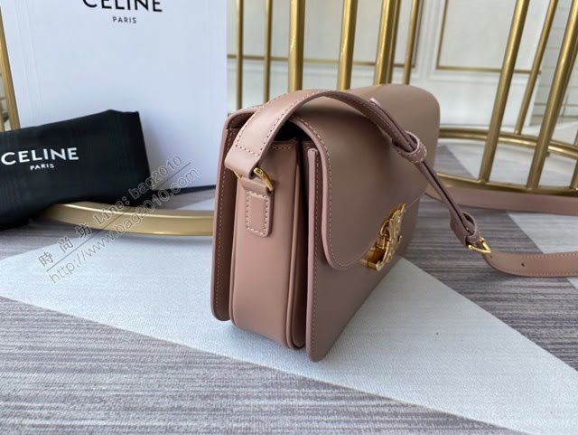 Celine女包 賽琳升級版19年LOGO 凱旋門扣 Celine單肩斜挎女包 187368  slyd2149